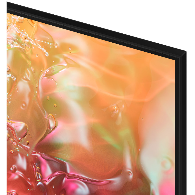 قاب و حاشیه های باریک اطراف صفحه نمایش تلویزیون سامسونگ 43DU7100